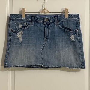 Gap 1969 denim skirt, size 30/10